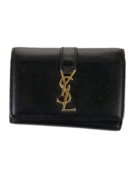 ysl wallet key holder|YSL keychains.